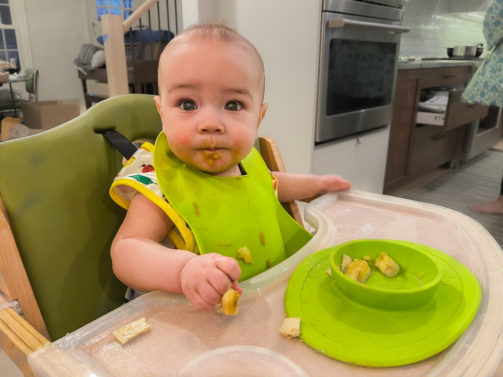 Baby-Led Weaning can be messy by jbritt
