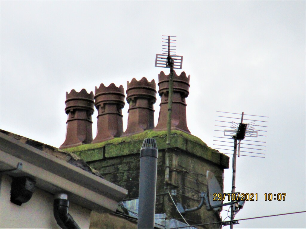 Victorian style chimney pots. by grace55
