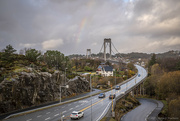 30th Oct 2021 - Road, bridge, rainbow