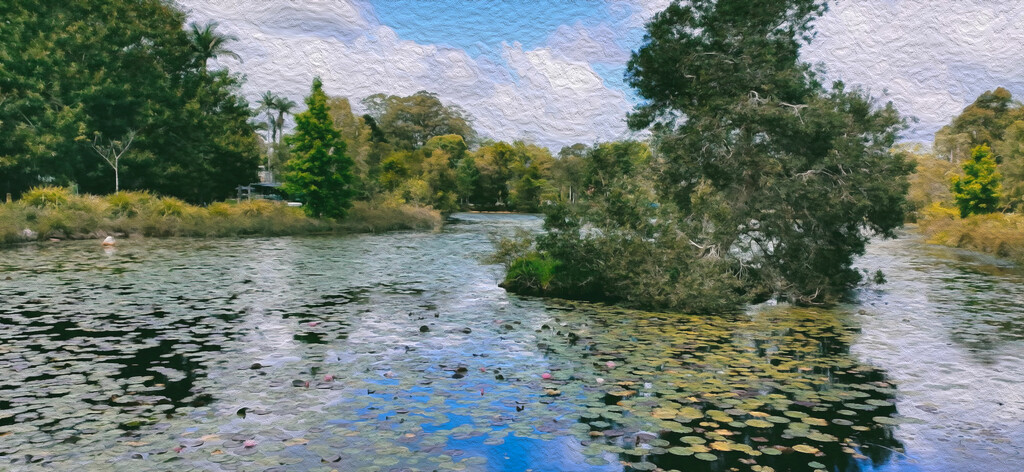 Monet Lilyponds by jeneurell