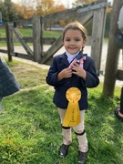 31st Oct 2021 - Her first ribbon!