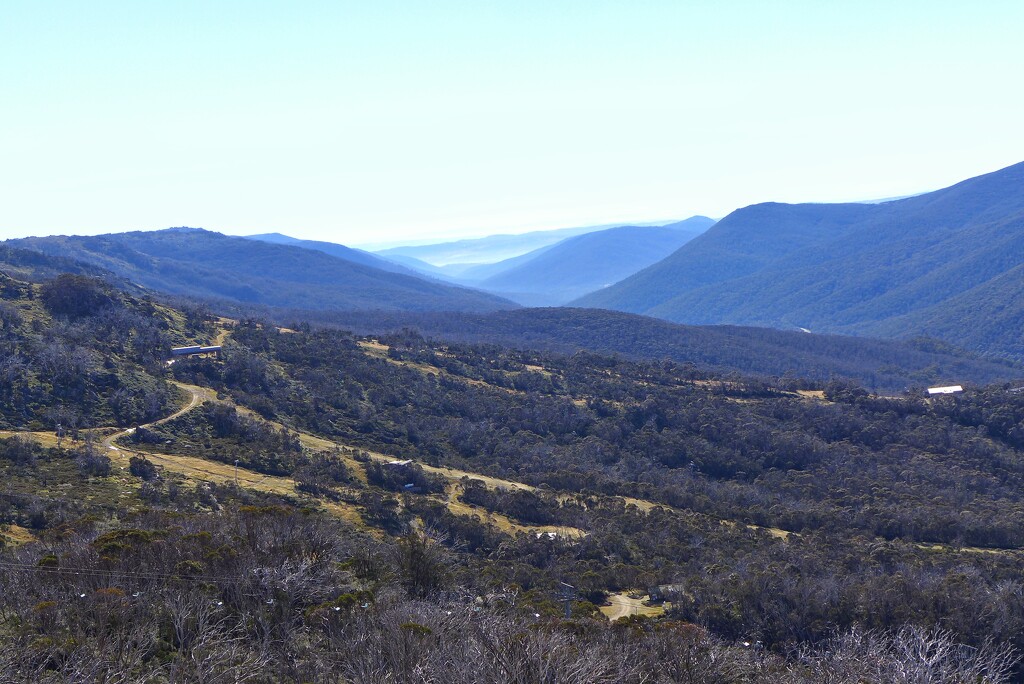View from Thredbo chairlift by leggzy