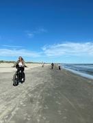 2nd Nov 2021 - A final South Carolina picture -- bicycles on the beach