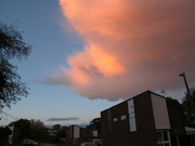 1st Nov 2021 - Cloud at sunset