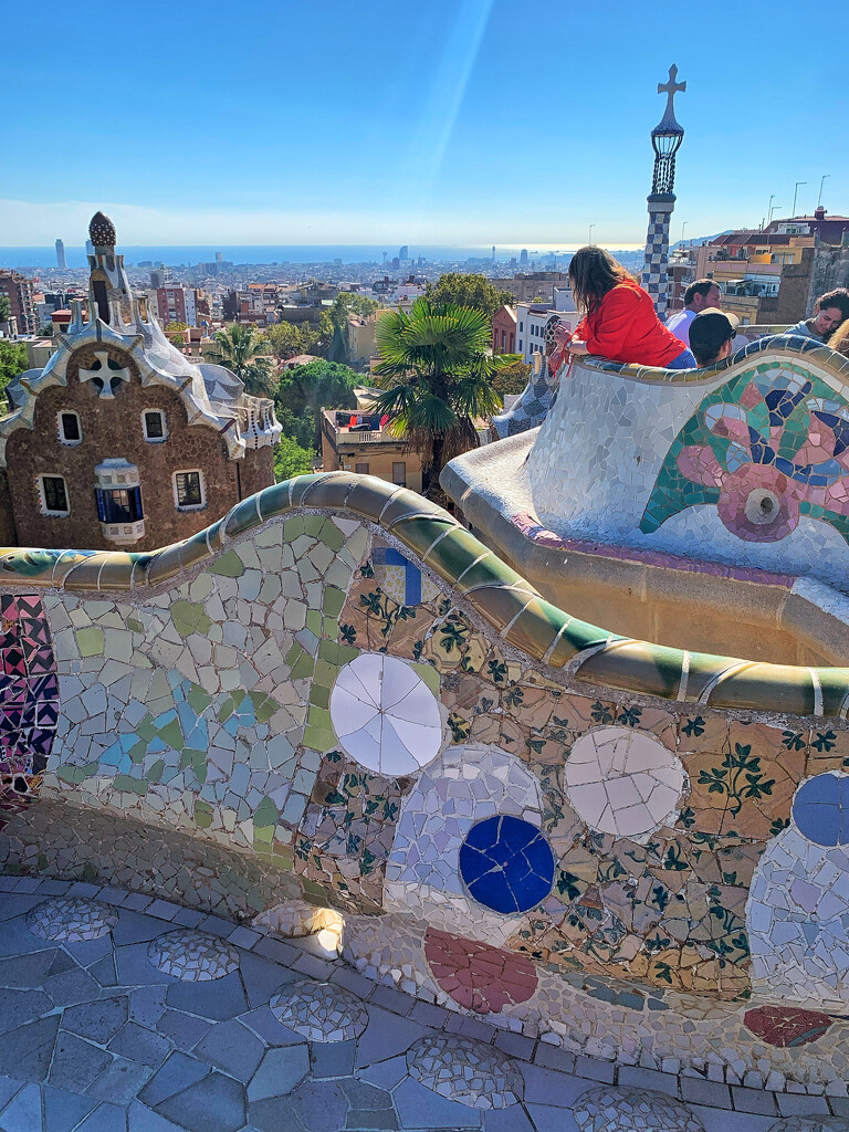 View from Güell gardens.  by cocobella