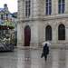 Rain falling on the square by alainbouchard