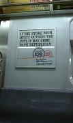 20th Jan 2011 - subway signage