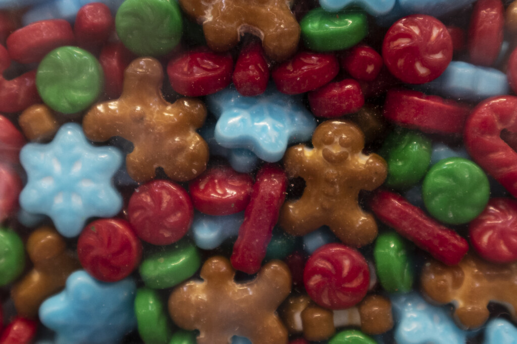 Macro Christmas Sprinkles by timerskine