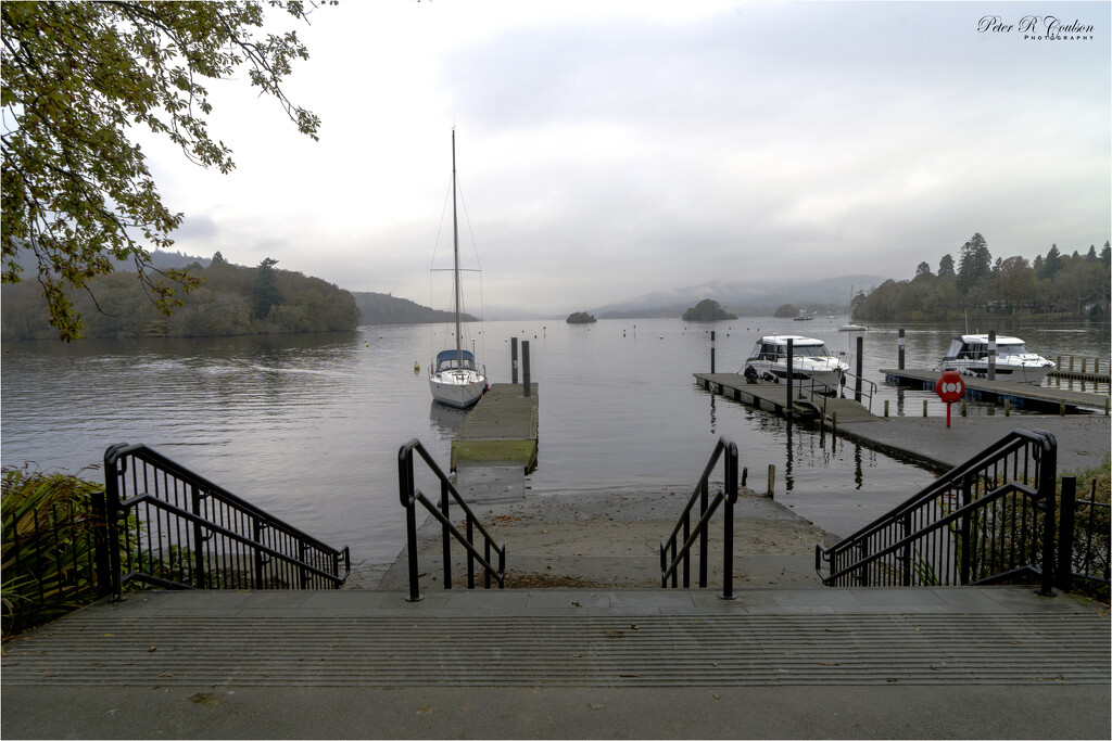 Damp Day on Lake Windermere by pcoulson