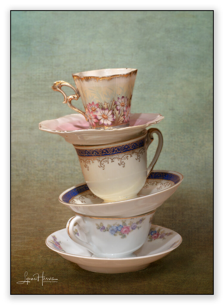 Balancing Tea Cups by lynne5477