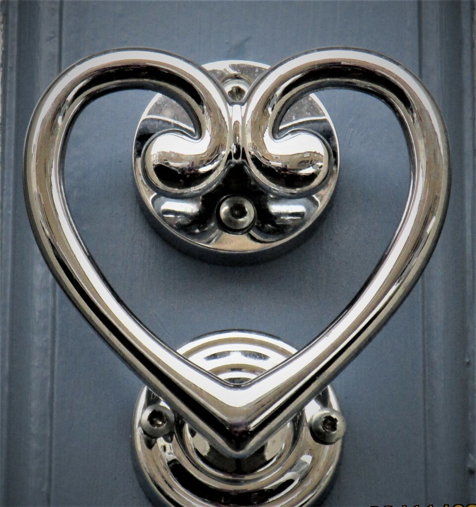 A heart shaped door knocker. by grace55