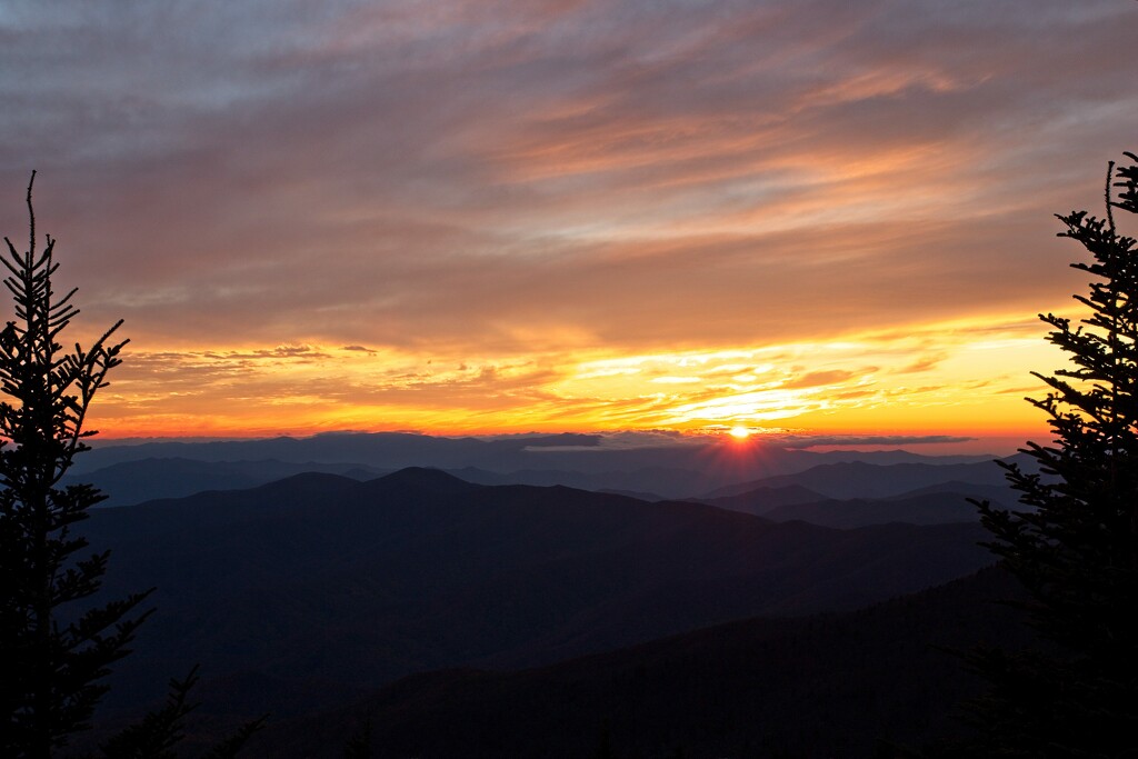 LHG_2047_Sunset Clingmans Dome by rontu