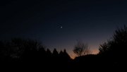 8th Nov 2021 - Crescent Moon and Evening Star 