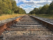 11th Nov 2021 - Railroad tracks 