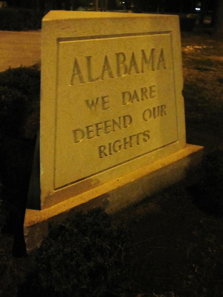 Welcome to Alabama... by margonaut