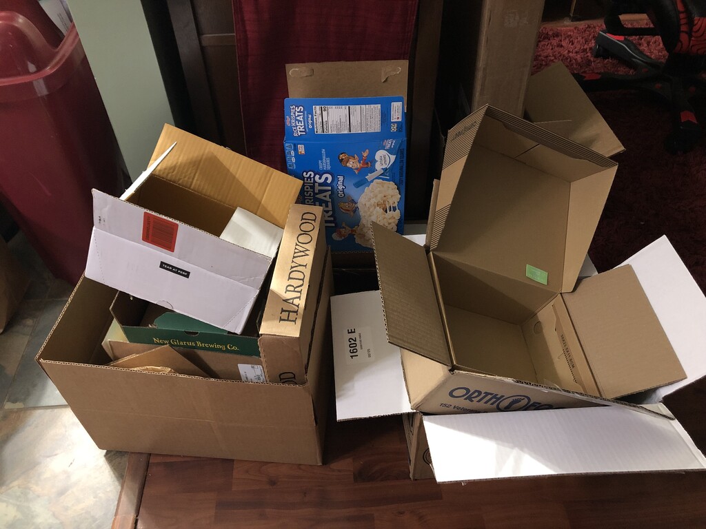 Box up the clutter by homeschoolmom