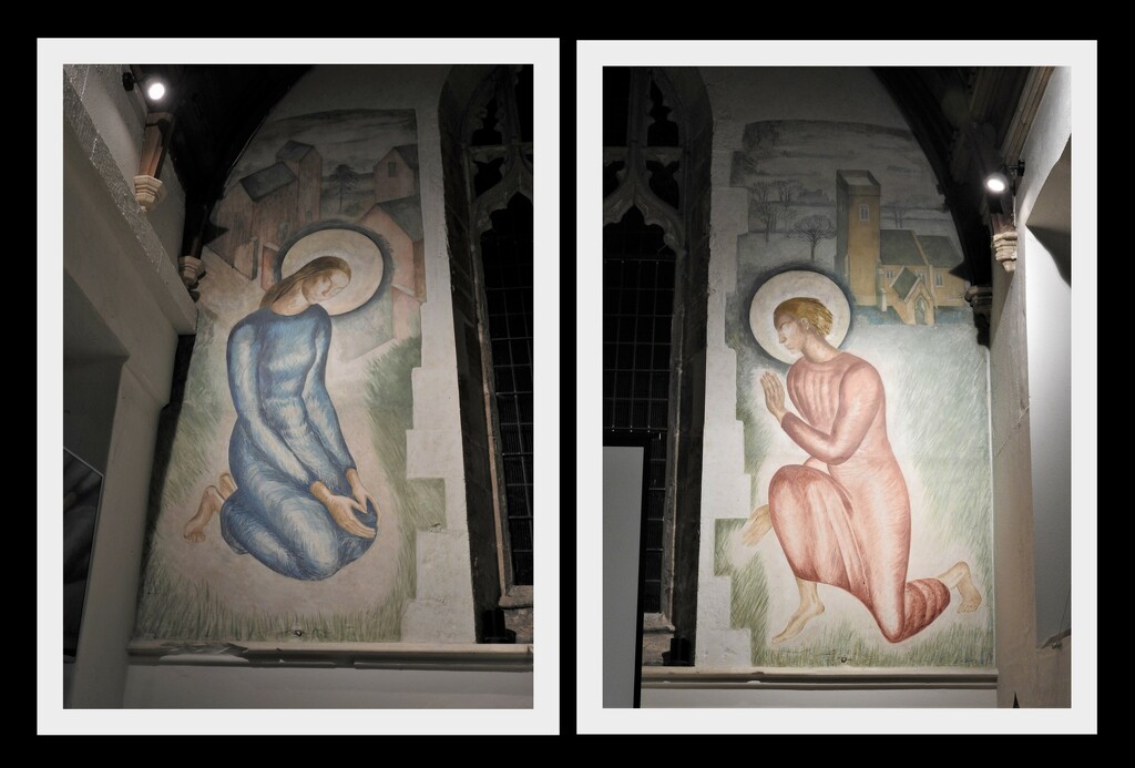 Murals ST Martin of Tours Church Bilborough by oldjosh