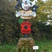 Carved village sign in Norfolk by 365anne