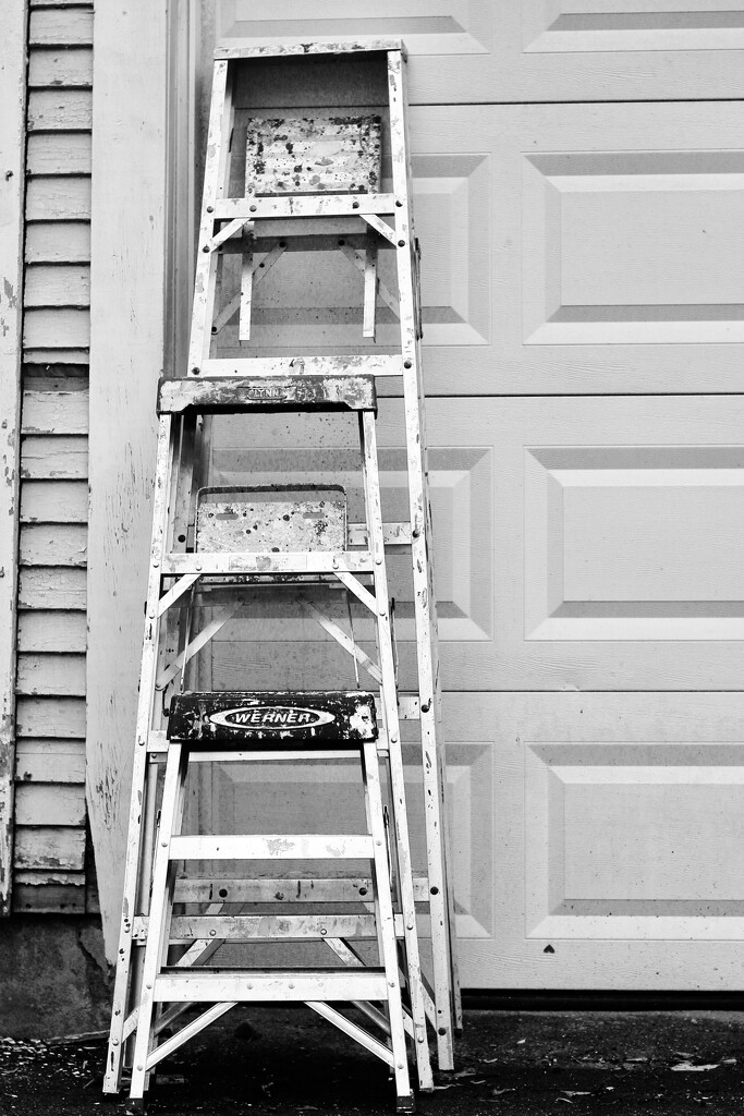 Trio of Used ladders by corinnec
