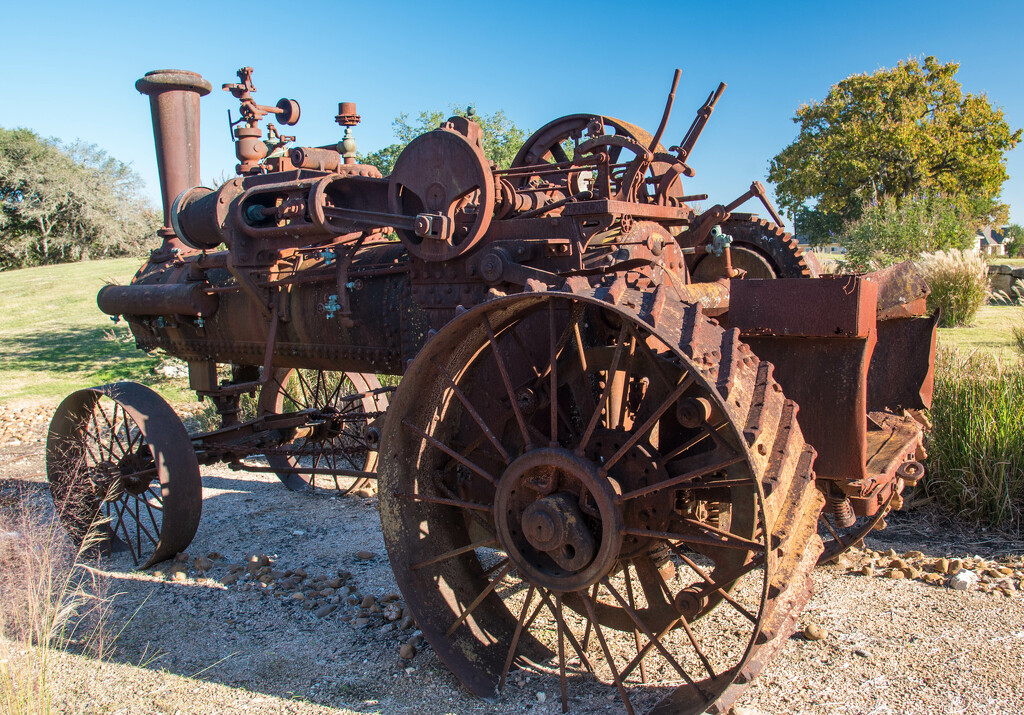 Steam Engine Tractor by dkellogg