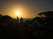 15th Nov 2021 - Sunset over our camp