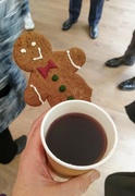 14th Nov 2021 - Mulled wine and gingerbread man