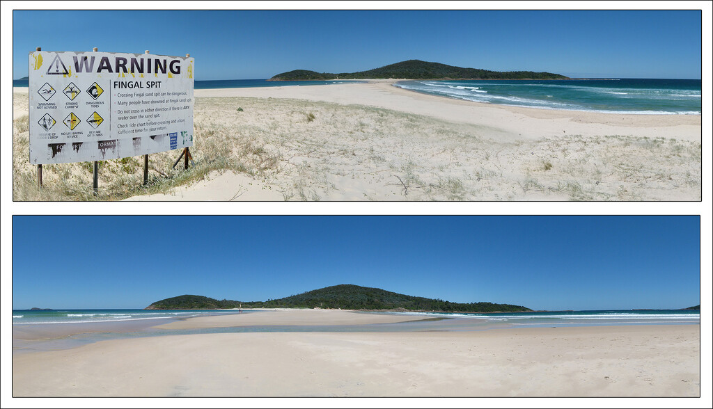 Fingal Spit Panoramas by onewing