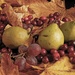pears and grapes and cranberries by granagringa