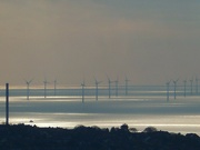 18th Nov 2021 - The wind farm at sea.