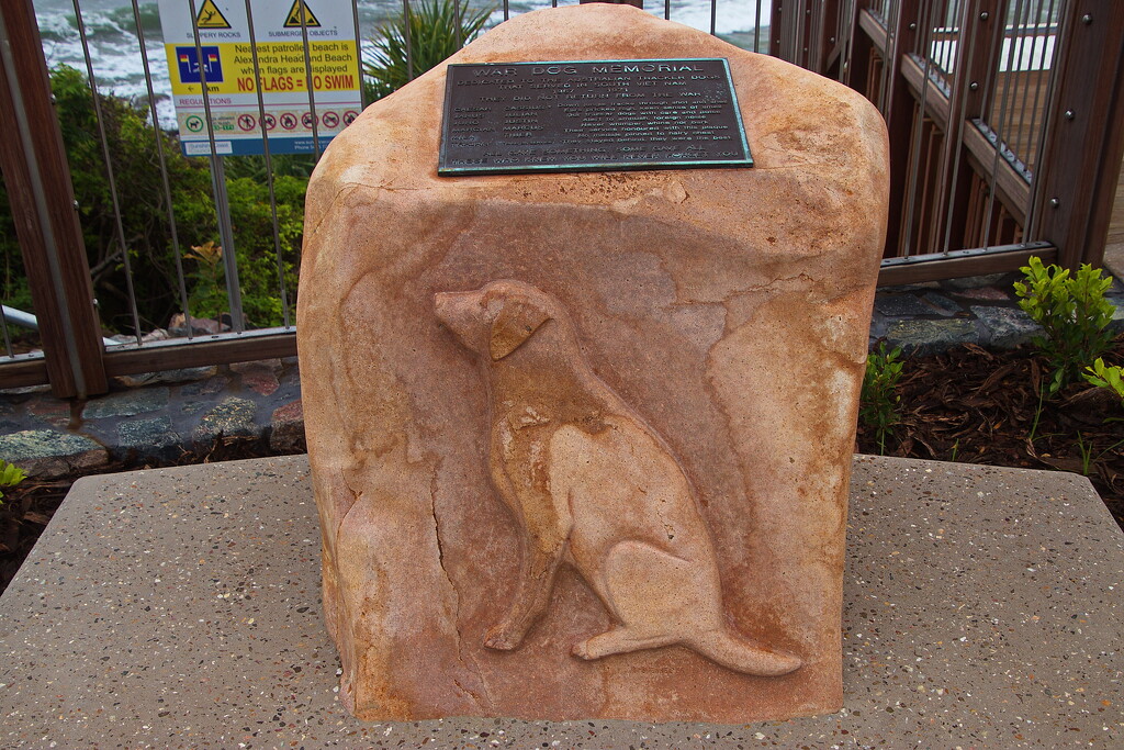 Memorial to Sniffer Dogs by terryliv