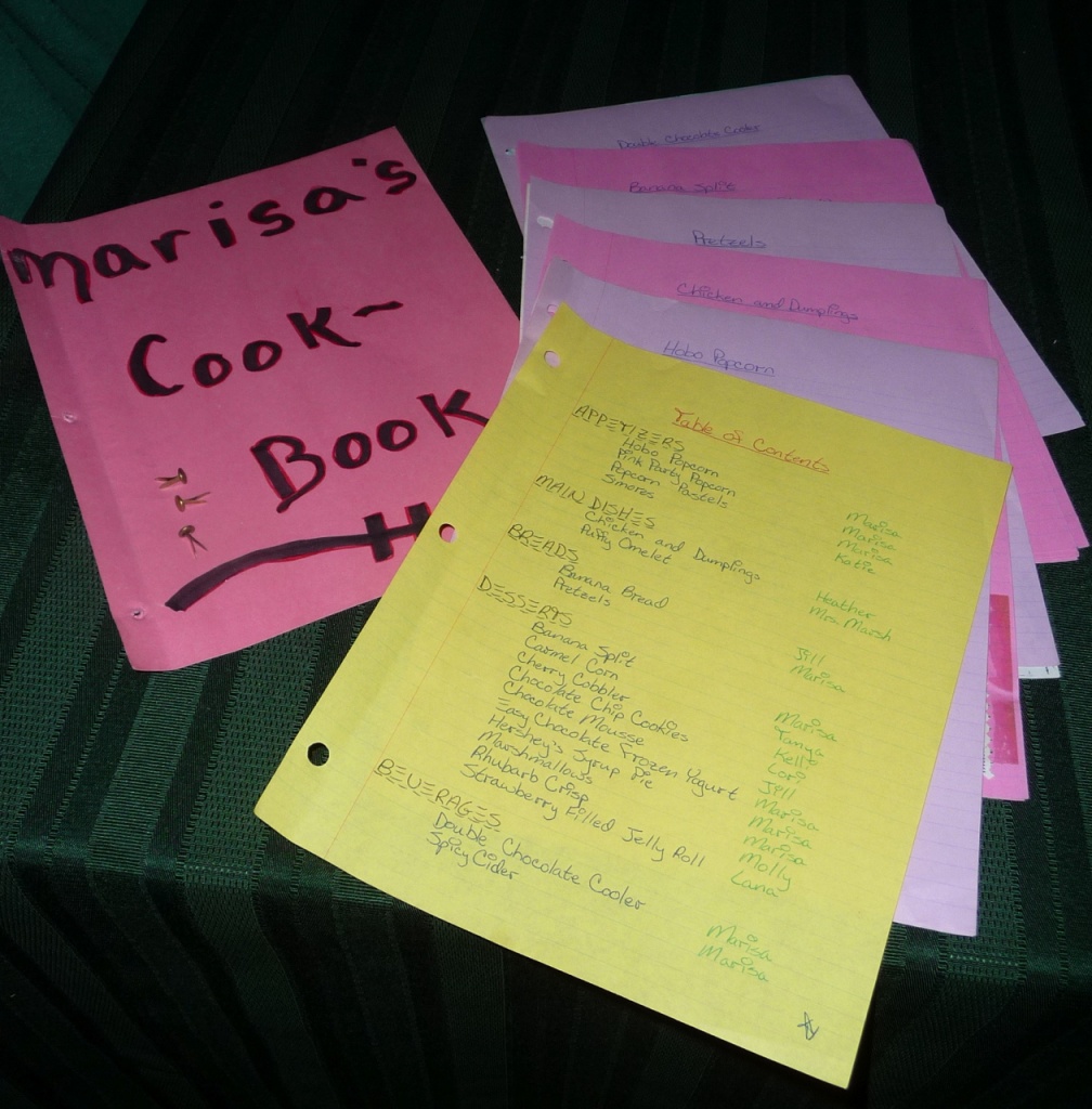 Cookbook by marilyn