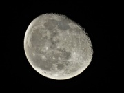 22nd Nov 2021 - This was the Moon that was hiding behind the clouds last night
