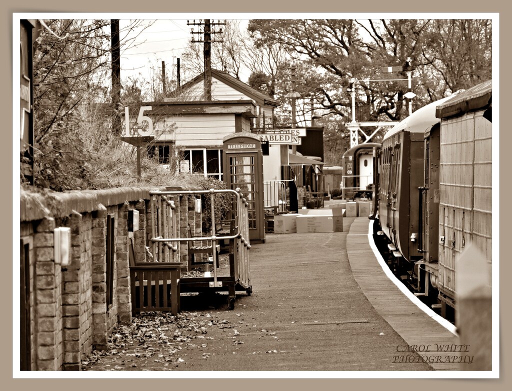 Brampton Halt Station,Northampton and Lamport Railway by carolmw