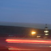 Lights at Sunset On Virginia Highway by sfeldphotos
