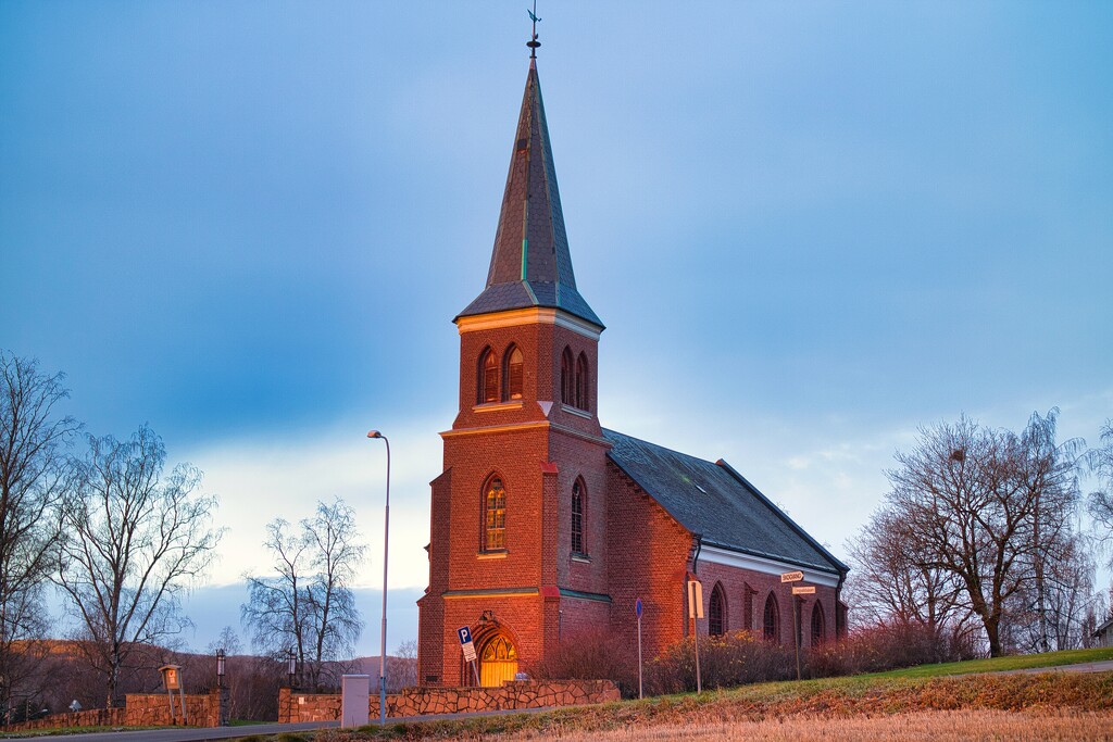 Skoger Parish Church  by okvalle