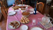 25th Nov 2021 - Thankful for the food and the friends about to eat this feast