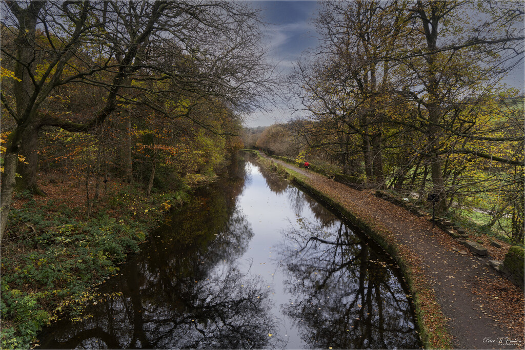 Rochdale Canal runner by pcoulson
