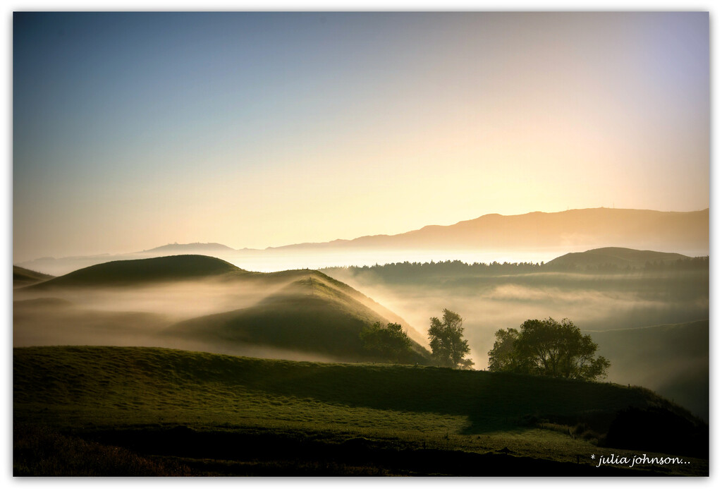 Mist in the Valley's.. by julzmaioro