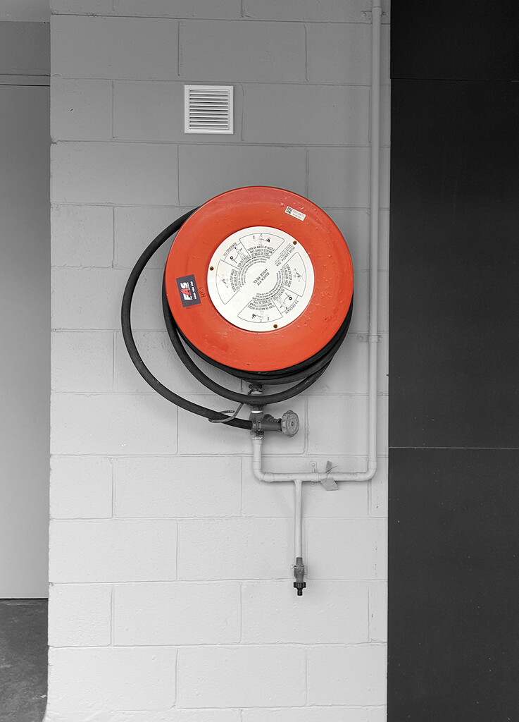 Hose Reel Selective Colouring by onewing