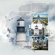 30th Nov 2021 - Page 1 of my Lighthouse book