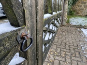 1st Dec 2021 - Old gate and snow melting