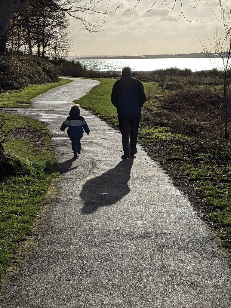 A walk by the sea. by yorkshirelady