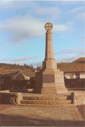 3rd Dec 2021 - War Memorial #1: Glamis, Scotland