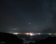4th Dec 2021 - Crab Boats and Stars from Cape Perpetua