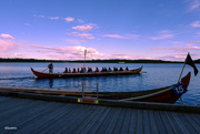 5th Dec 2021 - Evening church boat races on Lake Siljan at Mora, Sweden