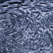 Raindrop Patterns cyanotype