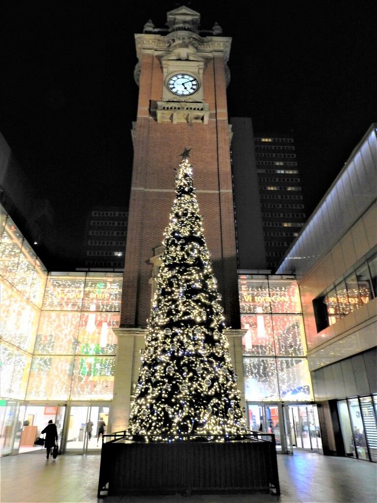 Clock Tower Christmas Tree by oldjosh