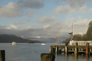 6th Dec 2021 - rainbow on the lake