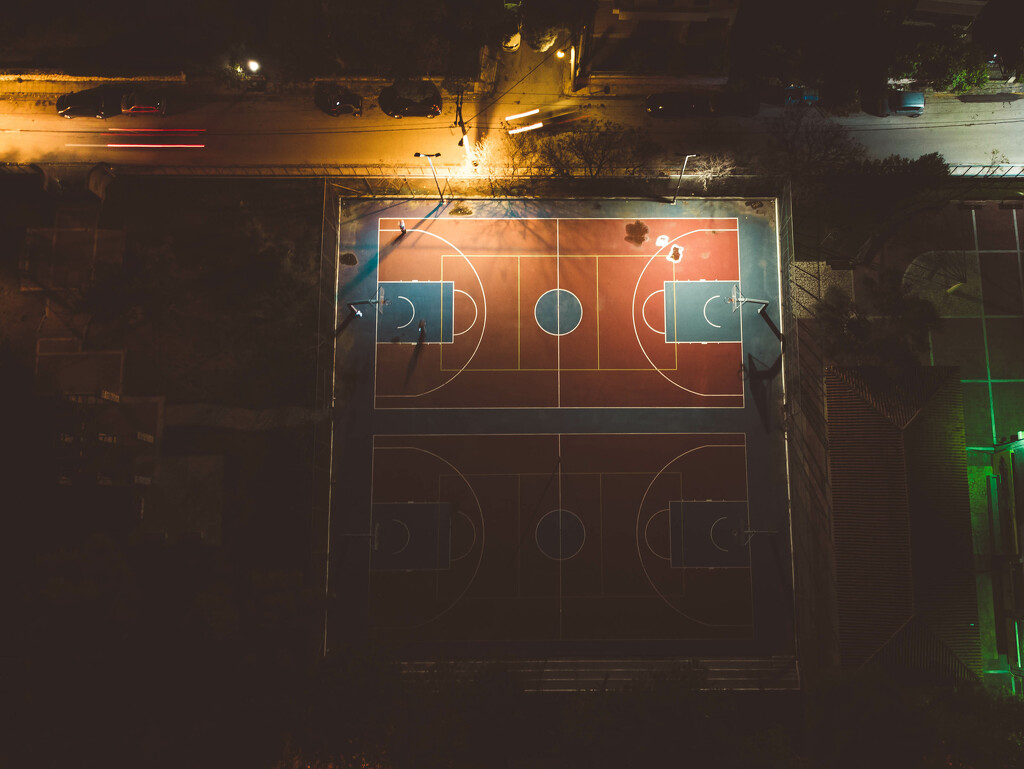 Basketball Court by gerry13