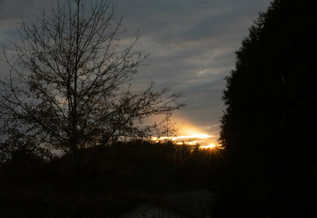 Wintertime sunset by randystreat